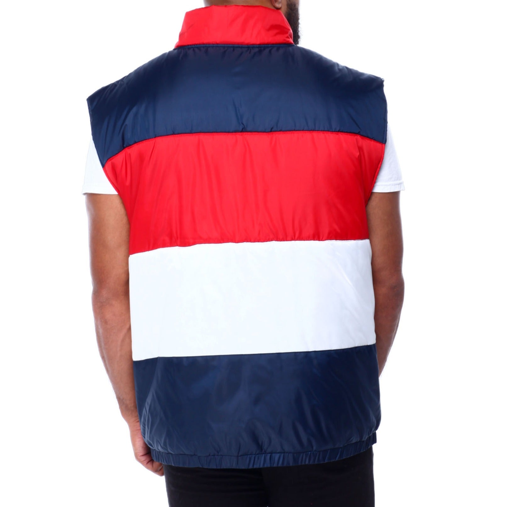 FILA TRI COLOR PUFFER BIG & TALL VEST