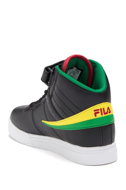 FILA VULC13 KIDS SHOE (Available in Black/Green and Black/Yellow)