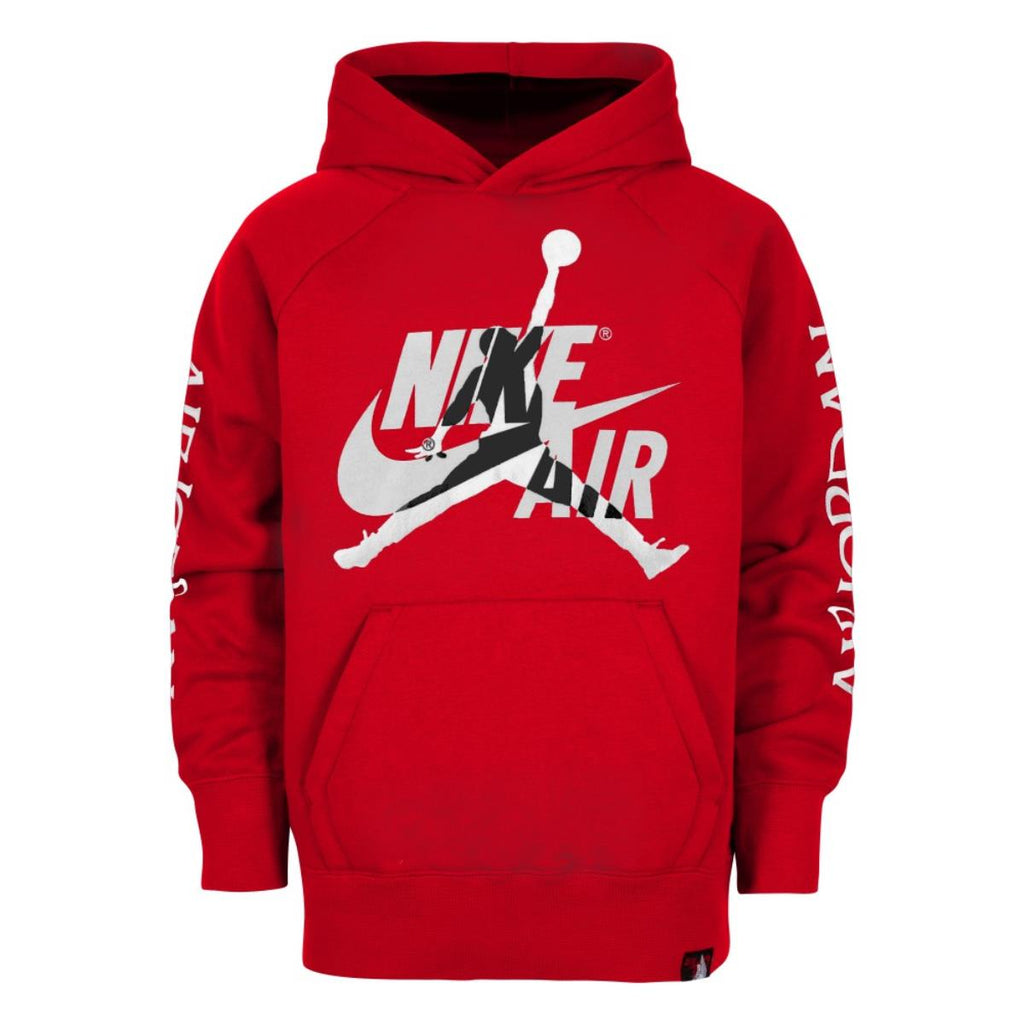 23 JUMPMAN CLASSIC JORDAN HOODIE (SMALL- X-LARGE) (Available in Black and Red) RED