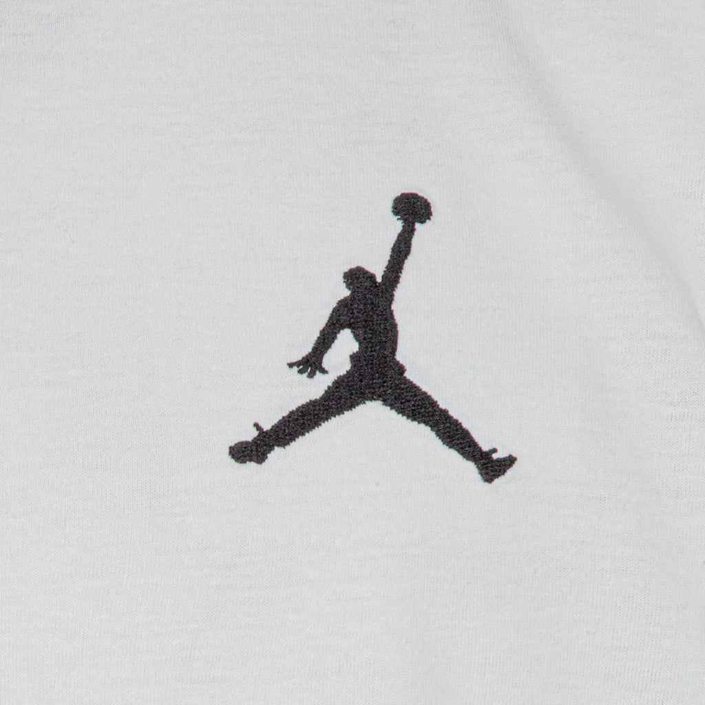 JUMPMAN LOGO LONG SLEEVES KIDS TEE (WHITE)