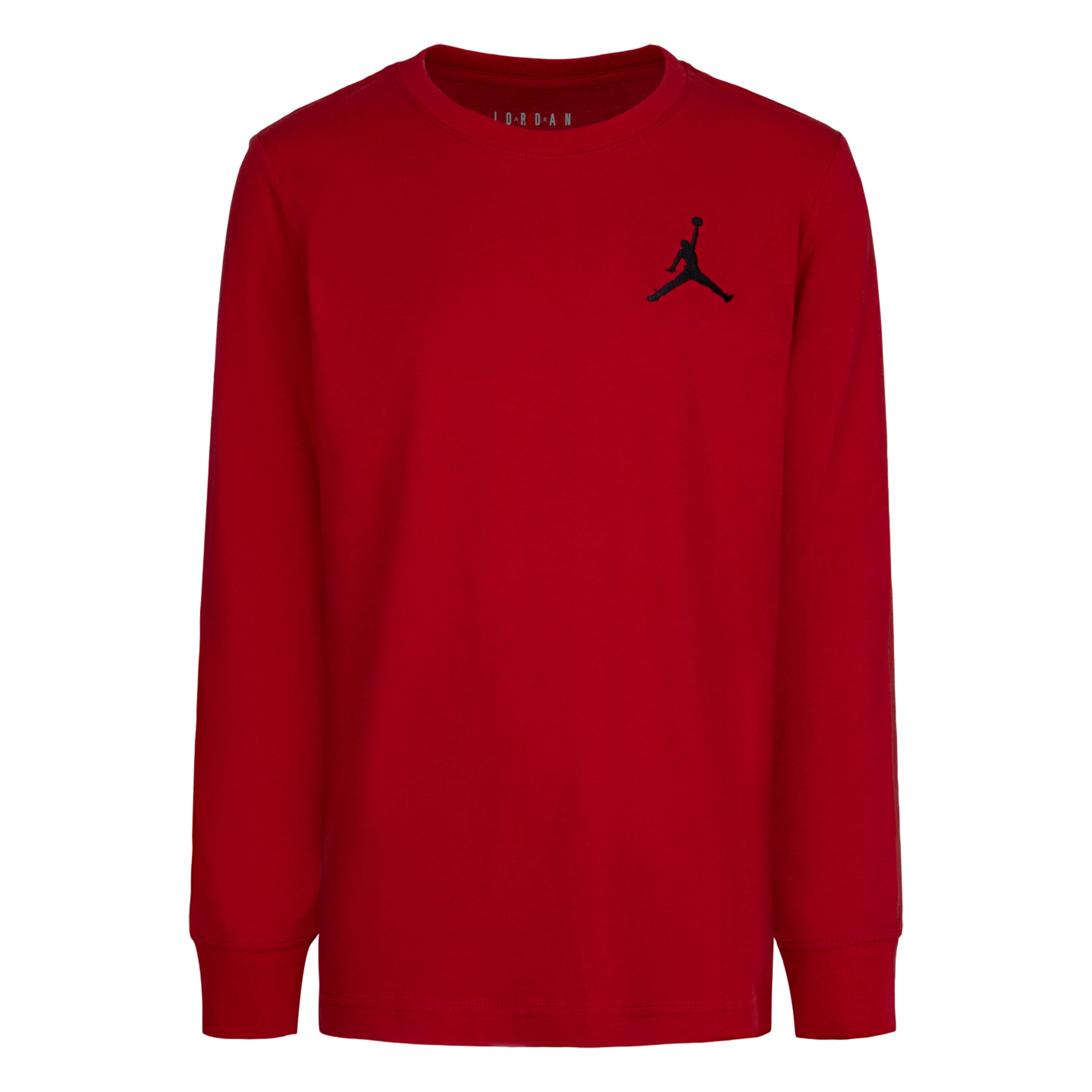 JUMPMAN LOGO LONG SLEEVES KIDS TEE (RED) RED