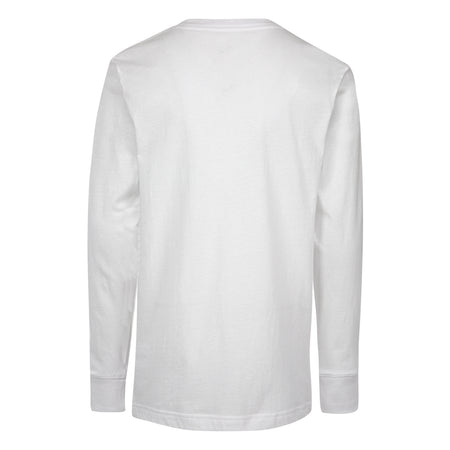 JORDAN BOYS' DIGI LONG SLEEVE SLAM TEE (WHITE)