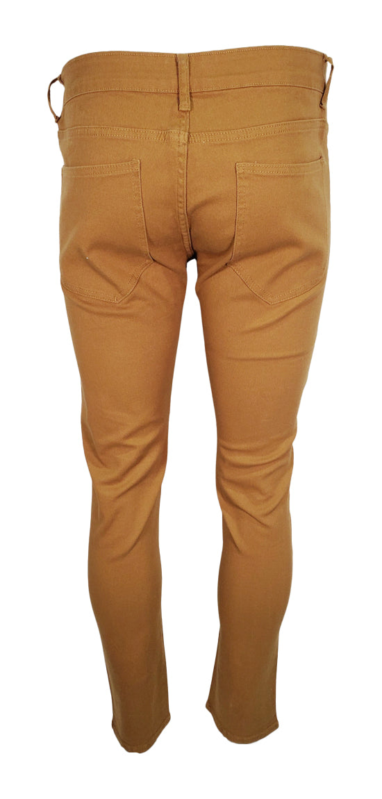 RETRO DISTRIKT KHAKI STRETCH JEANS