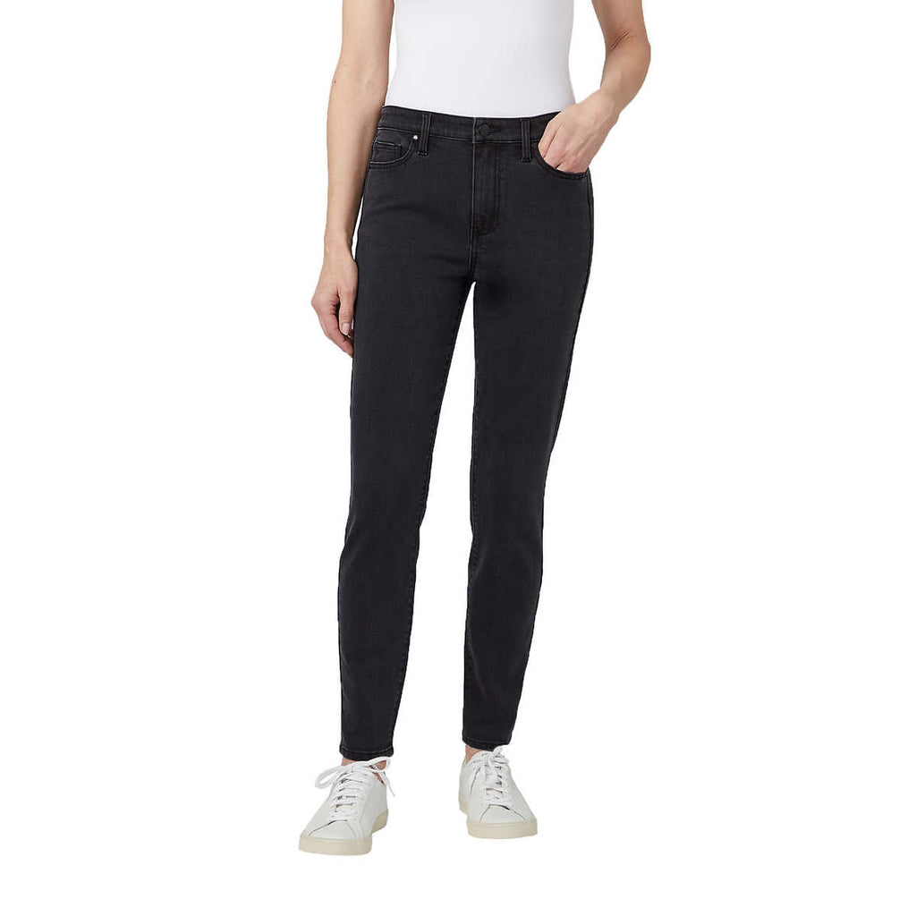 BUFFALO WOMEN'S HIGH RISE SOFT STRETCH DENIM (WASHED BLACK)