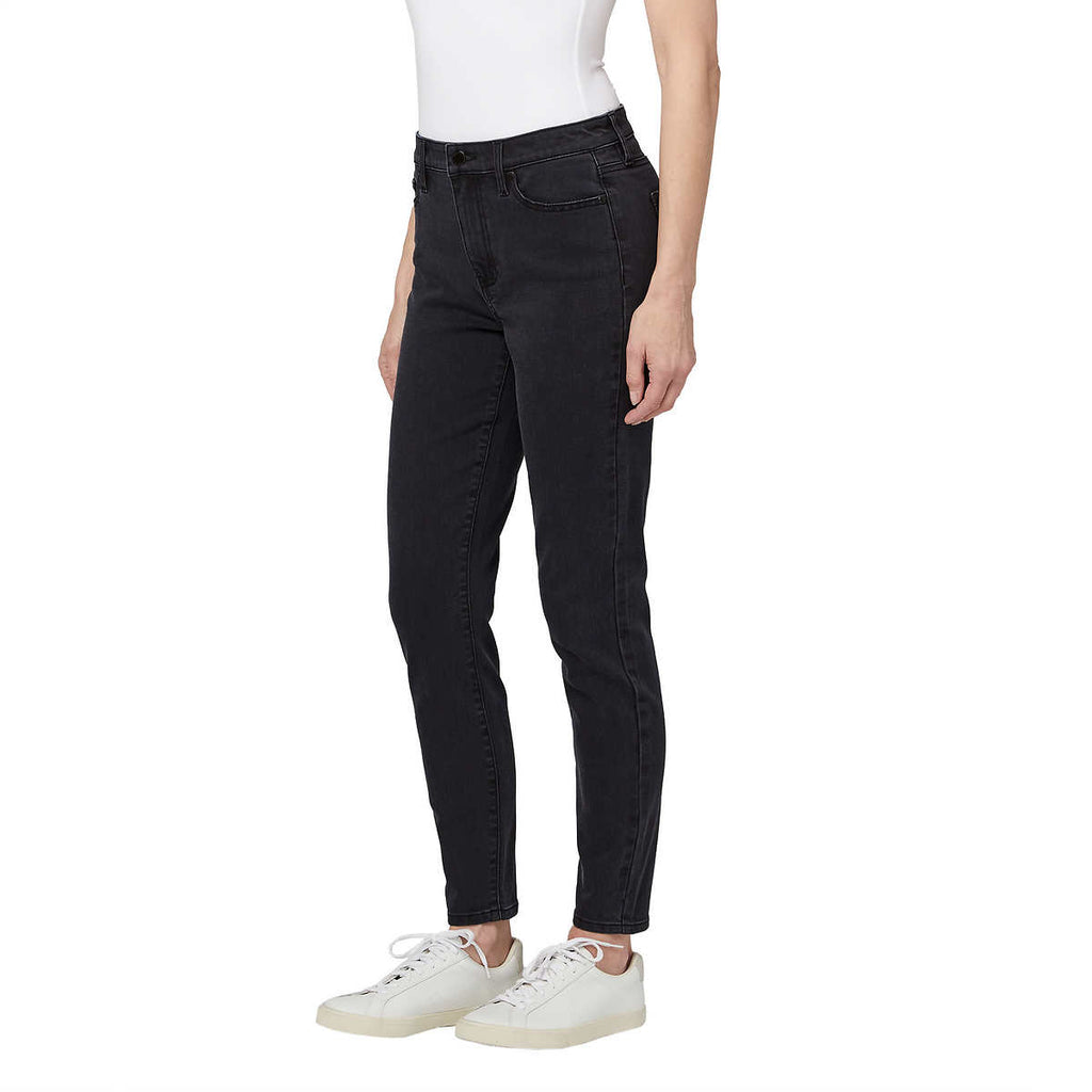 BUFFALO WOMEN'S HIGH RISE SOFT STRETCH DENIM (WASHED BLACK)