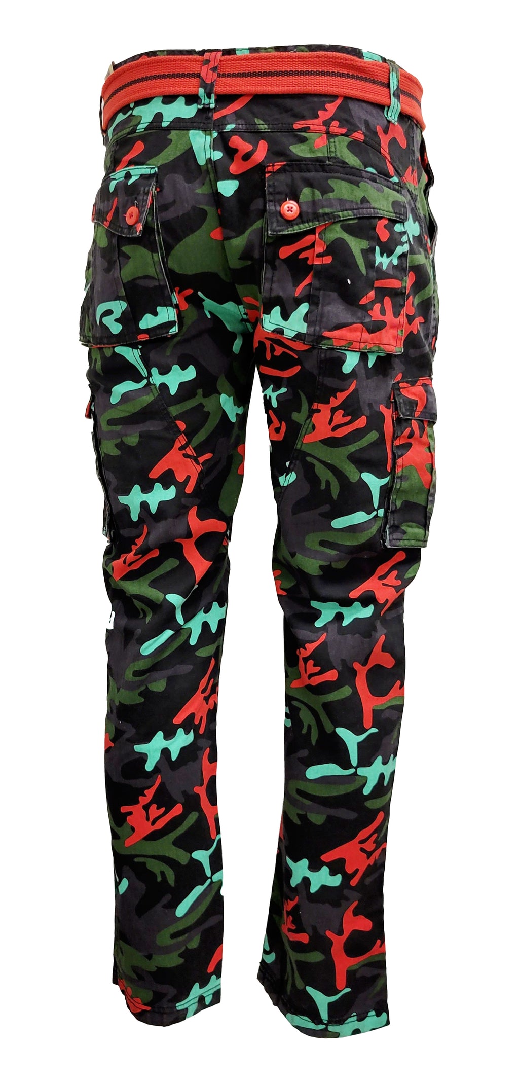 PLOREO MAPLE LEAF CARGO PANTS