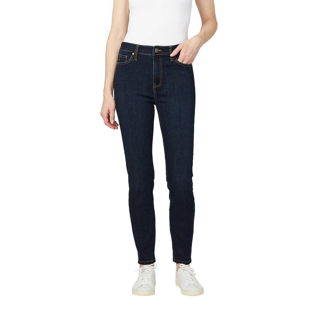 BUFFALO WOMEN'S HIGH RISE SOFT STRETCH DENIM (DARK BLUE)