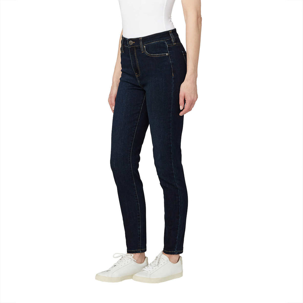 BUFFALO WOMEN'S HIGH RISE SOFT STRETCH DENIM (DARK BLUE)