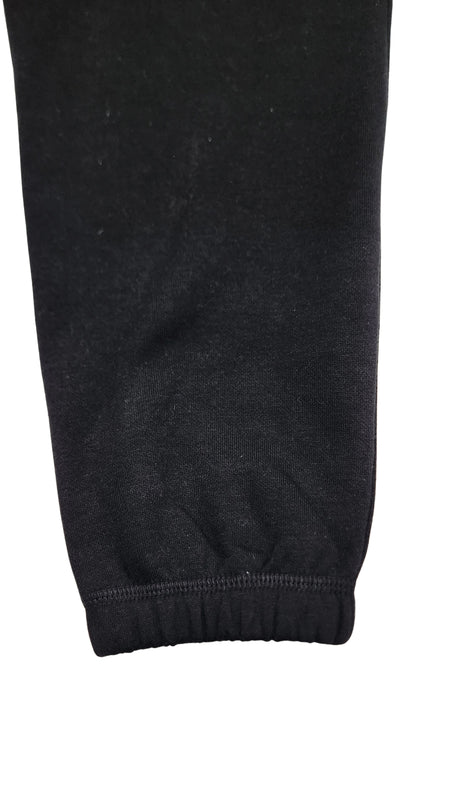 MEN'S BASIC ELASTIC BOTTOM JOGGERS (BLACK)