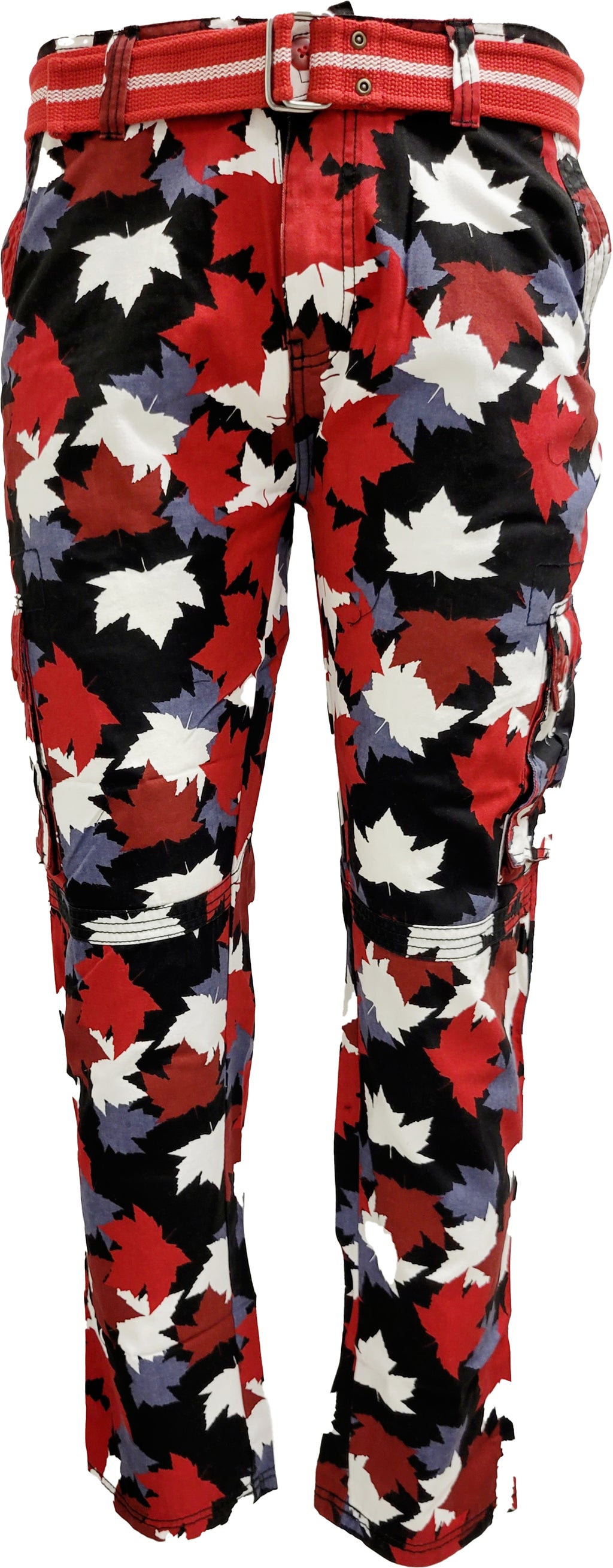 PLOREO MAPLE LEAF CARGO PANTS