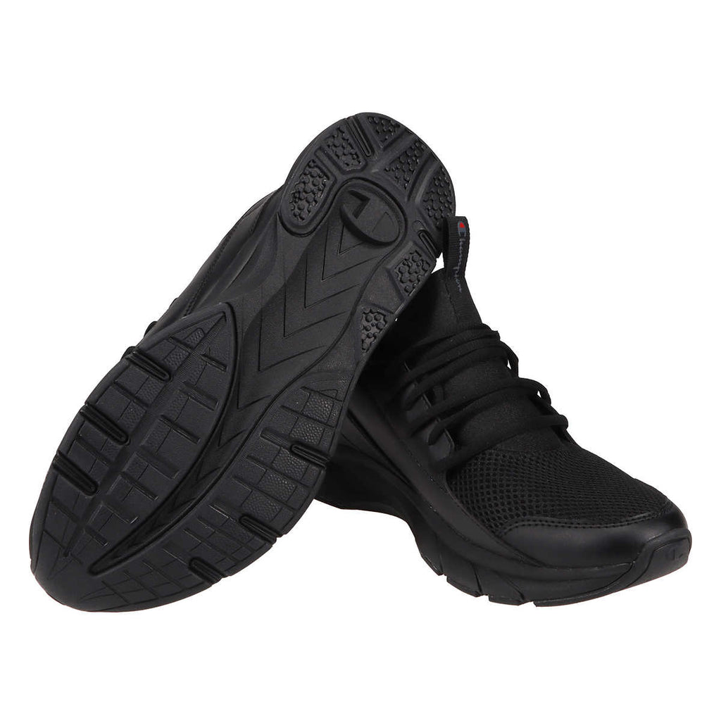 CHAMPION MEN'S RUNNING BLACK SNEAKER SHOES