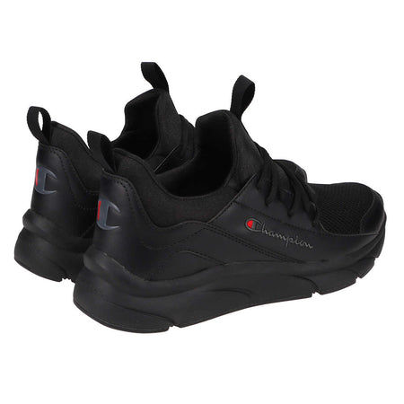 CHAMPION MEN'S RUNNING BLACK SNEAKER SHOES