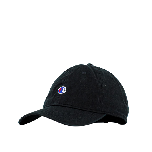 CHAMPION DAD HAT ADJUSTABLE BLACK