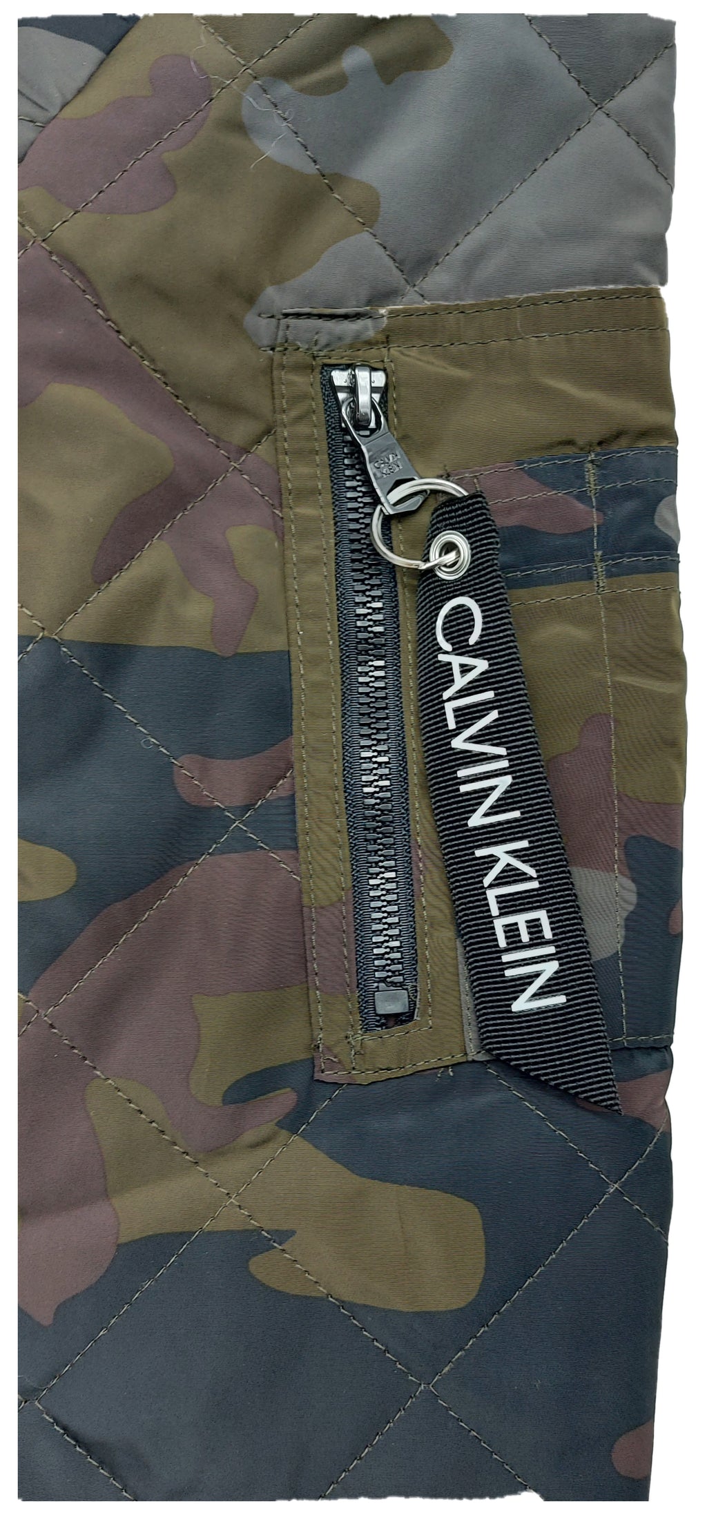 CALVIN KLEIN BOMBER JACKET (CAMO)