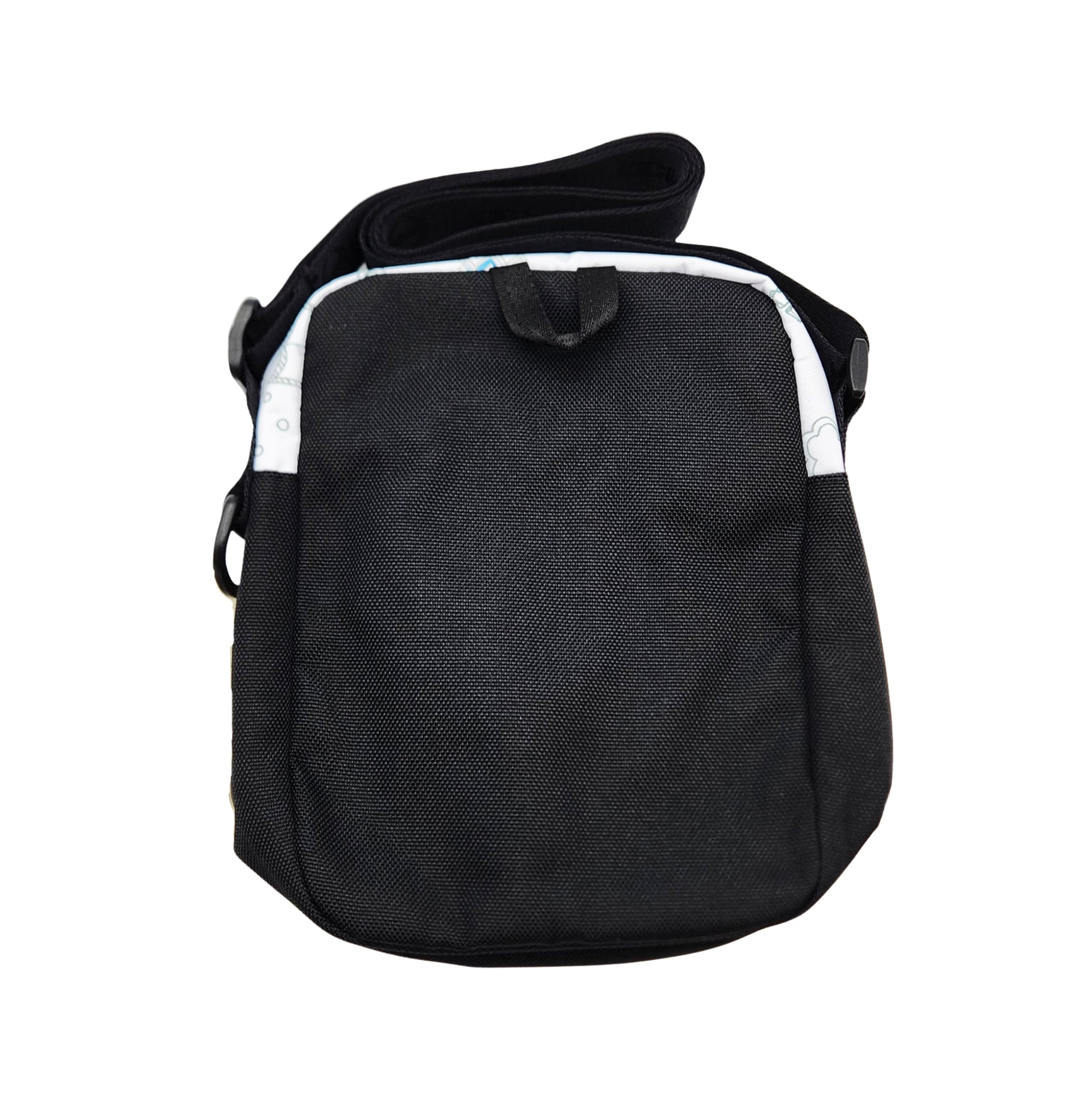 CHAMPION SUPERSIZE CROSSBODY BAG (BLACK/WHITE)