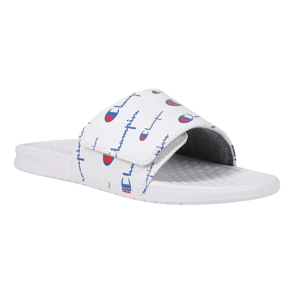 CHAMPION SLIDE SANDAL (WHITE)