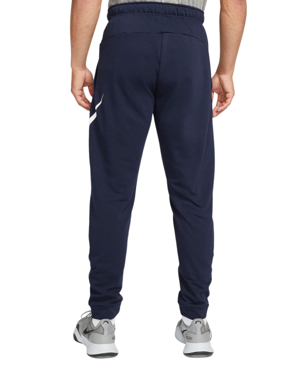 NIKE MEN'S DRI-FIT TAPERED TRAINING PANTS (NAVY)