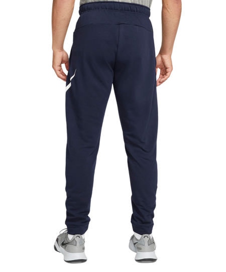 NIKE MEN'S DRI-FIT TAPERED TRAINING PANTS (NAVY)