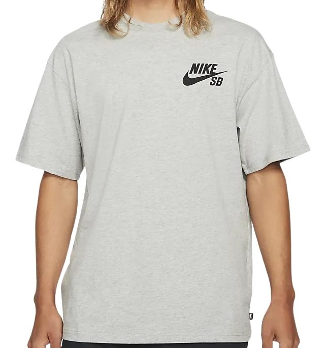 NIKE SB MEN'S SKATE T-SHIRT (GREY)
