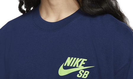 NIKE SB MEN'S SKATE T-SHIRT (NAVY)