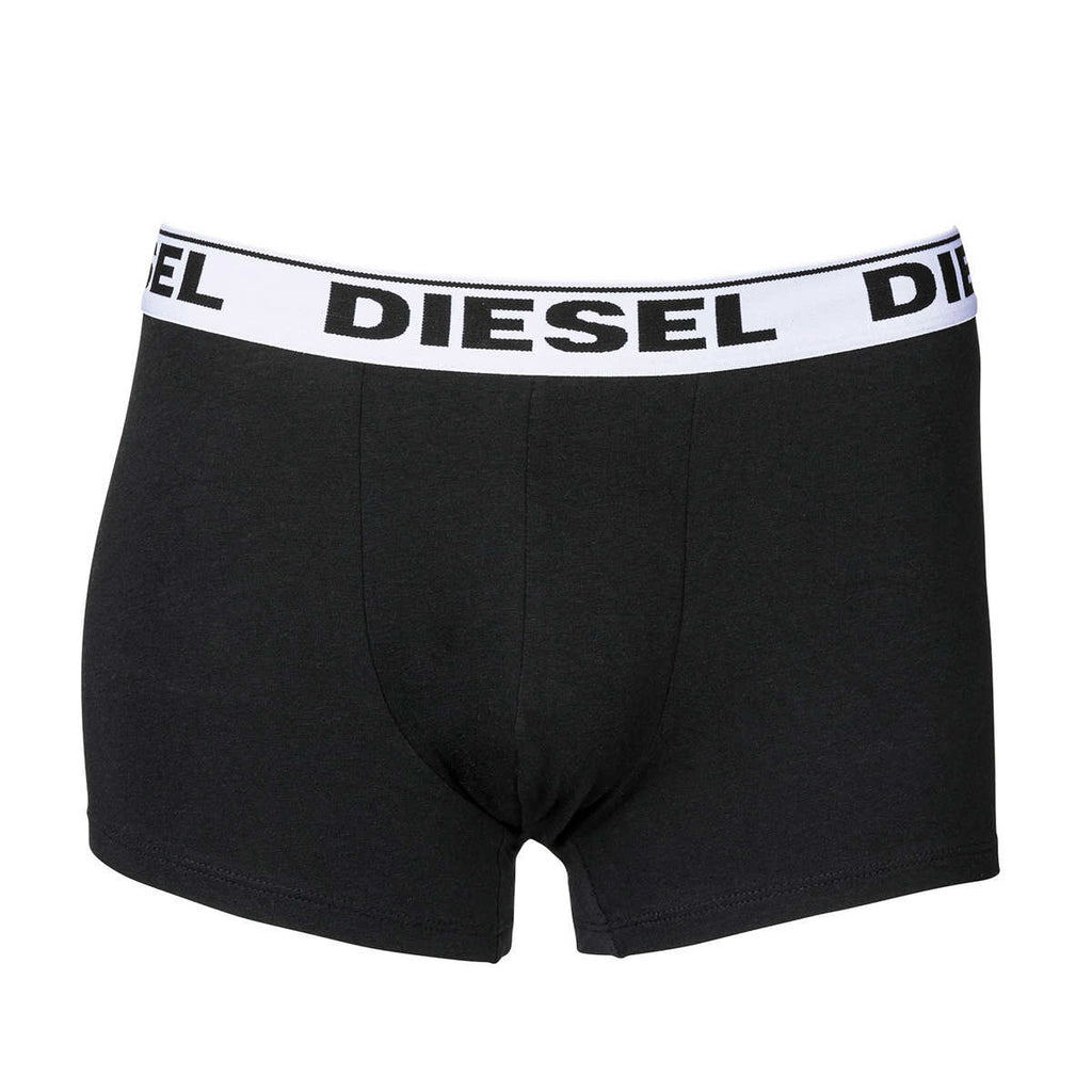 DIESEL 3 PACK BLACK MEN'S BOXER TRUNK