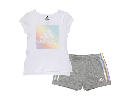 ADIDAS GILRS 2PC SHORTS SET