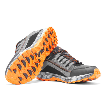 FILA EVERGRAND MEN'S SHOES (GREY/ORANGE)