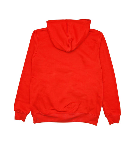 BLEECKER & MERCER MEN'S BEAR GRAPHIC FLEECE HOODIE (RED)