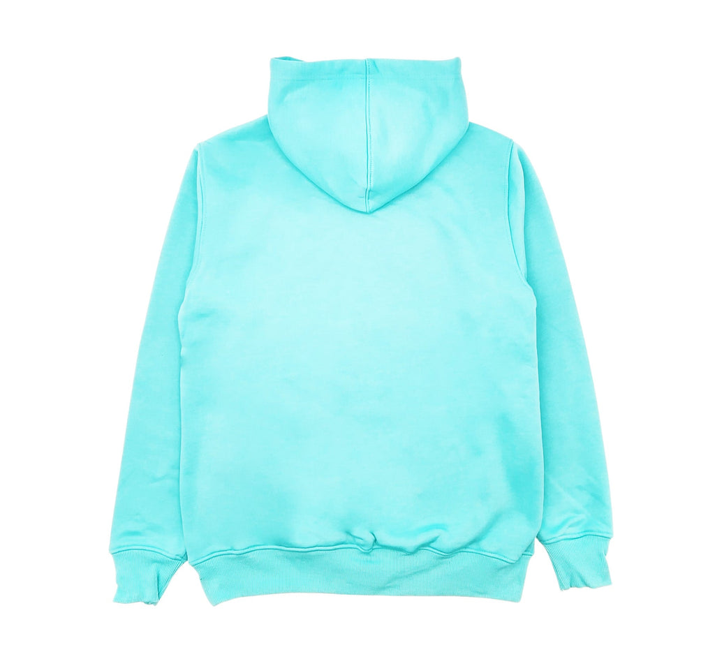 BLEECKER & MERCER MEN'S BEAR FLEECE HOODIE (BRIGHT AQUA)