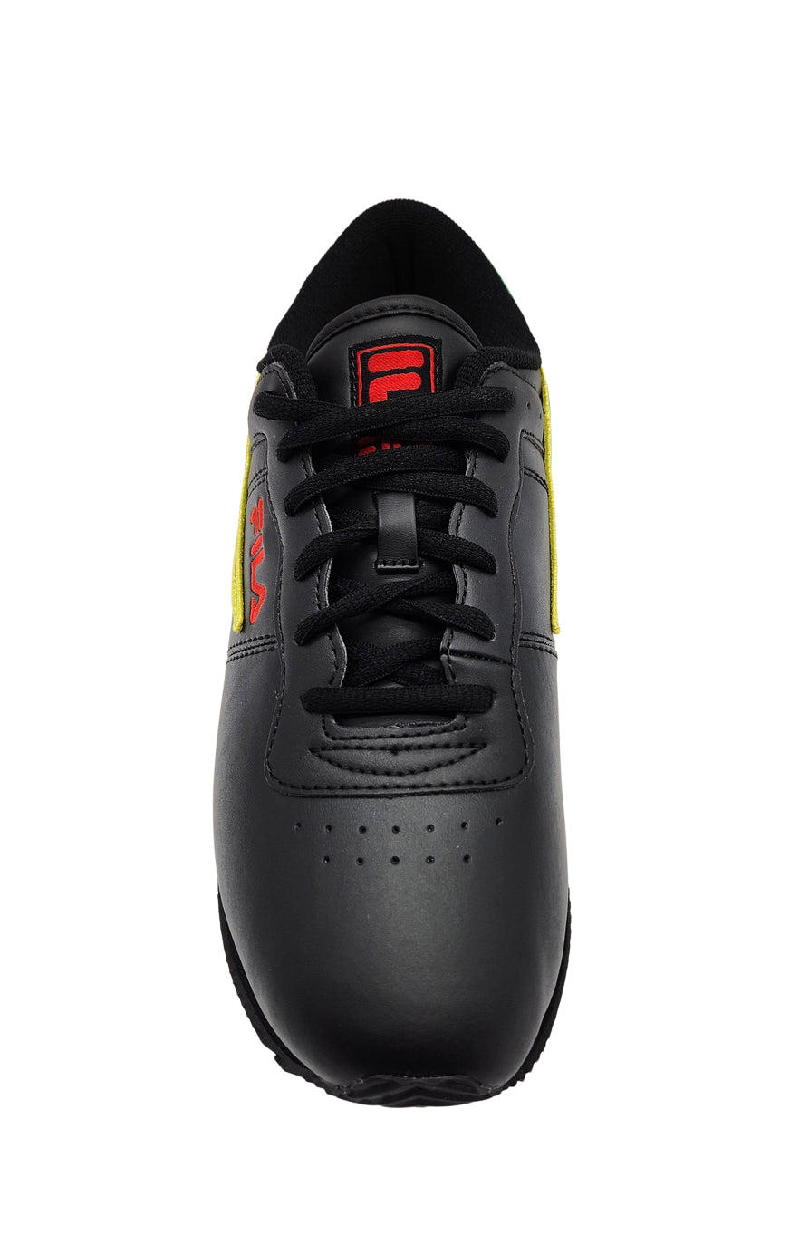 FILA MEN'S MACHU OUTLINE FLAG SHOES (BLACK)