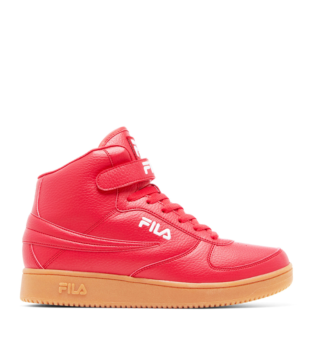 FILA MEN'S A-HIGH GUM SHOES (RED)