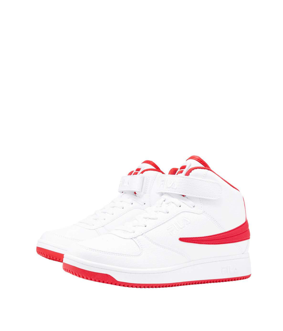 FILA A-HIGH MEN SHOES (WHITE/RED)