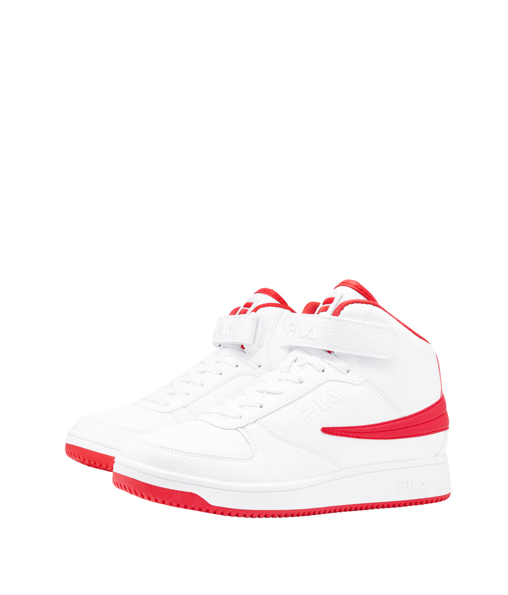 FILA A-HIGH MEN SHOES (WHITE/RED)