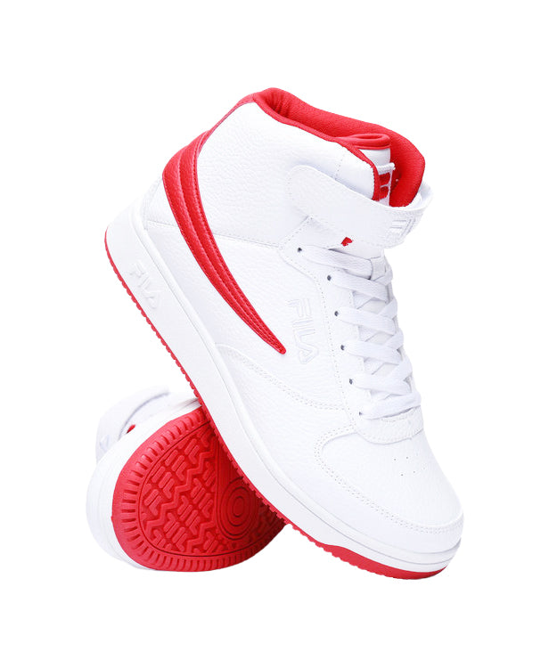 FILA A-HIGH MEN SHOES (WHITE/RED)