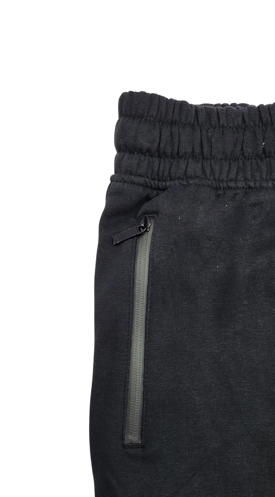 PLOREO MEN'S CARGO FLEECE JOGGERS (BLACK)