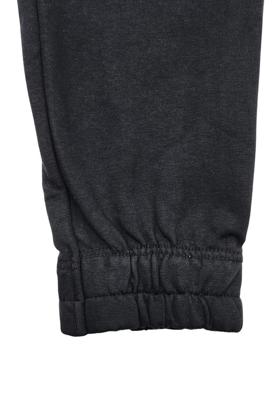 PLOREO MEN'S CARGO FLEECE JOGGERS (BLACK)