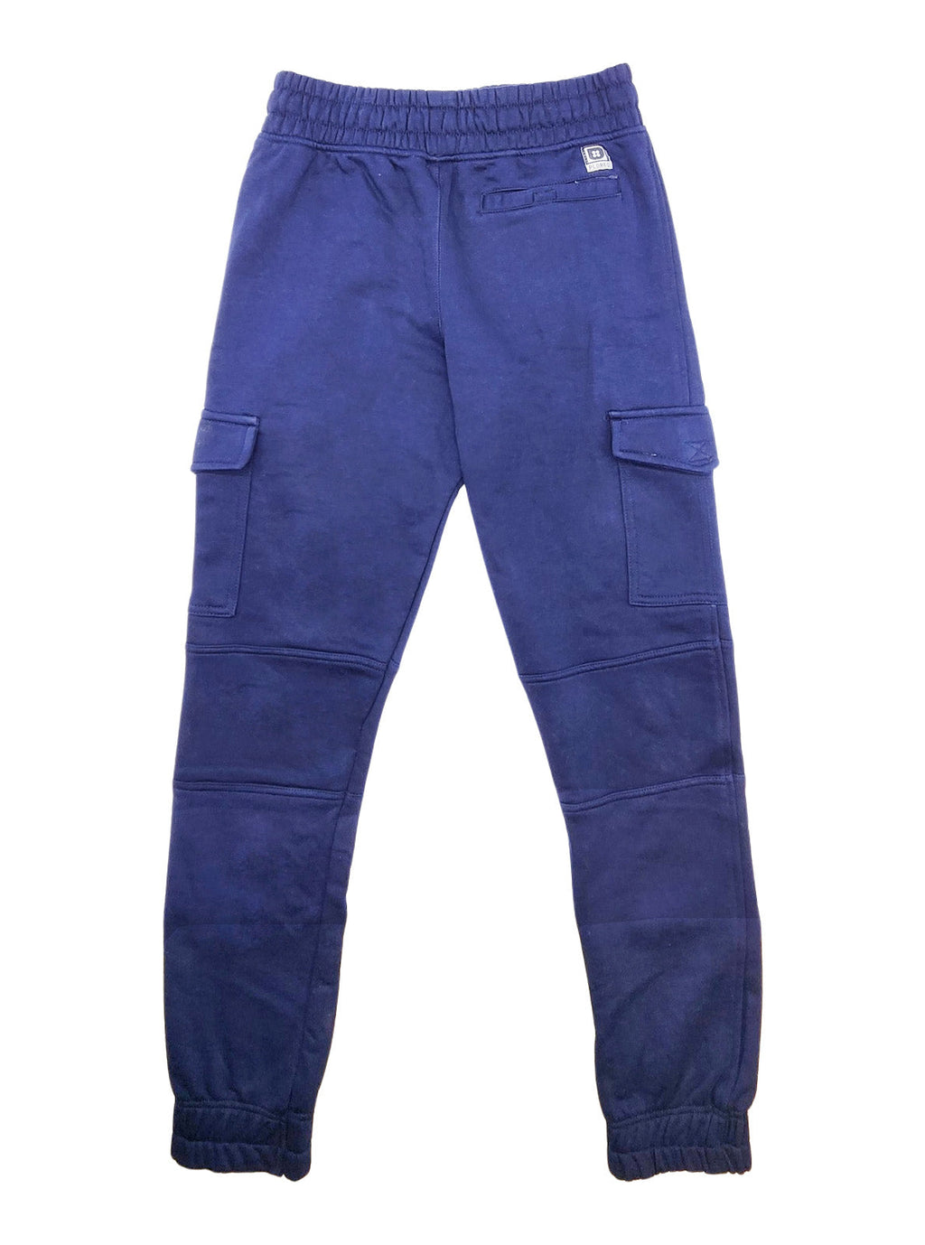 PLOREO MEN'S CARGO FLEECE JOGGERS (NAVY)