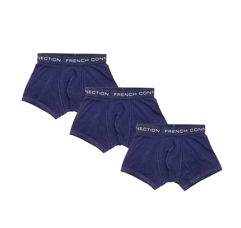 FRENCH CONNECTION BOXERS PACK (NAVY)