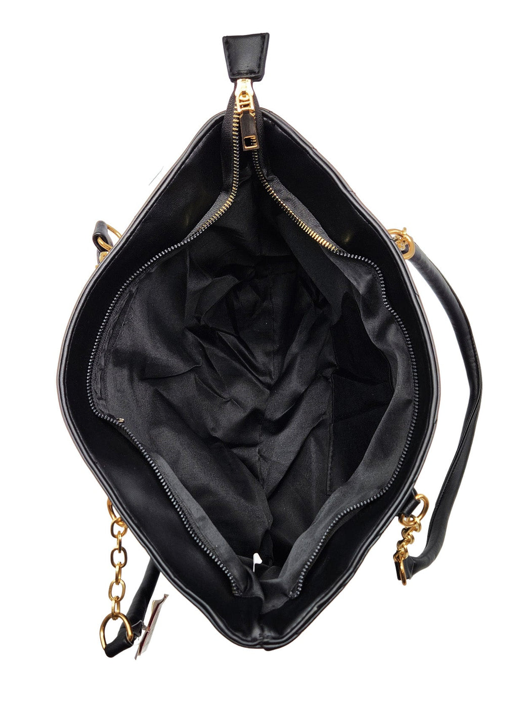 GLORIA VANDERBILT WOMEN'S BLACK FANCY HAND BAG