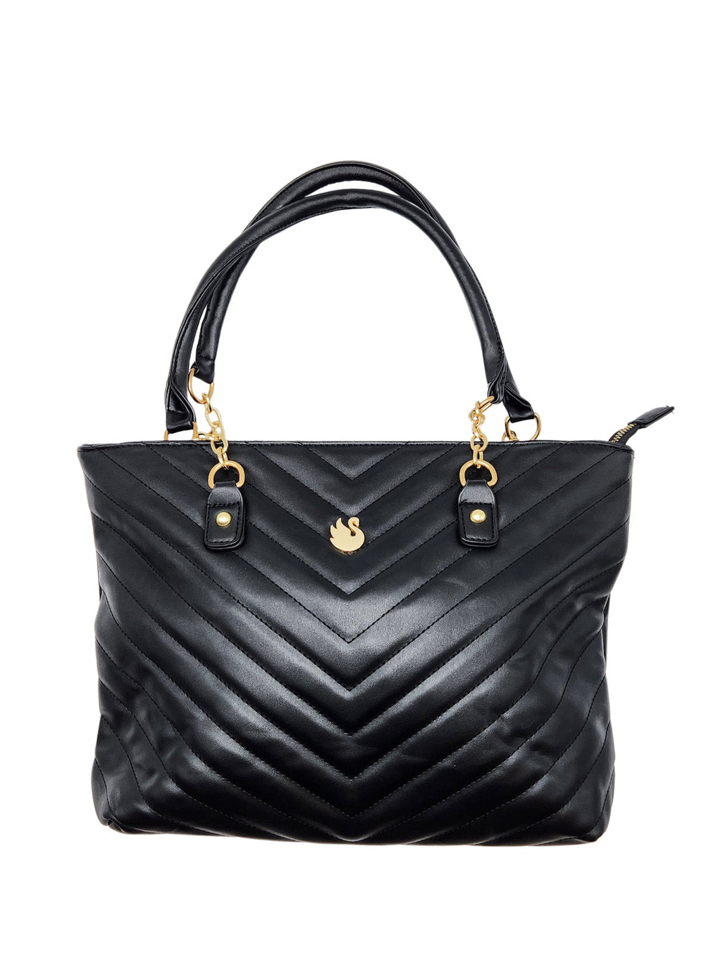 GLORIA VANDERBILT WOMEN'S BLACK FANCY HAND BAG