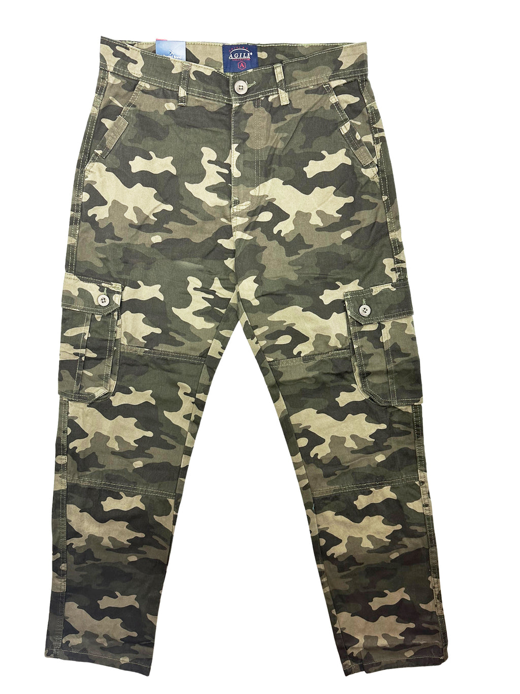 AGILE CARGO PANTS (GREY CAMO)