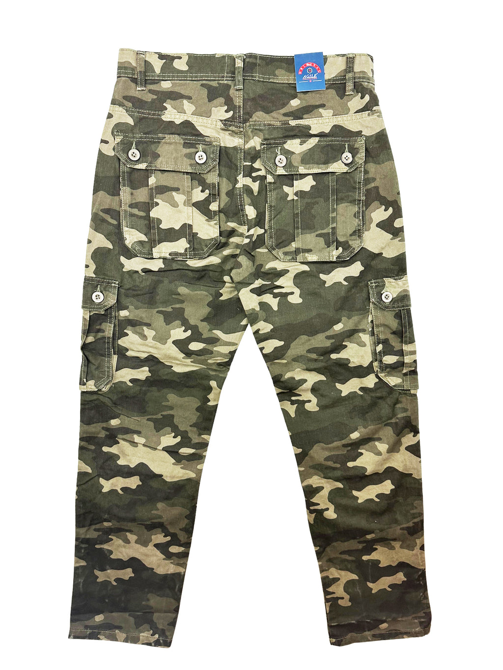 AGILE CARGO PANTS (GREY CAMO)