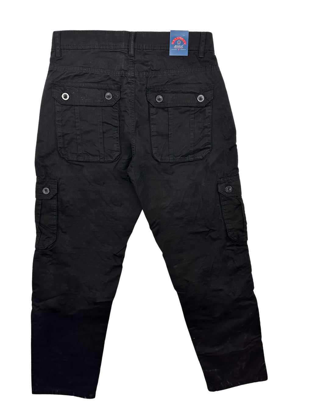 AGILE CARGO PANTS (BLACK)