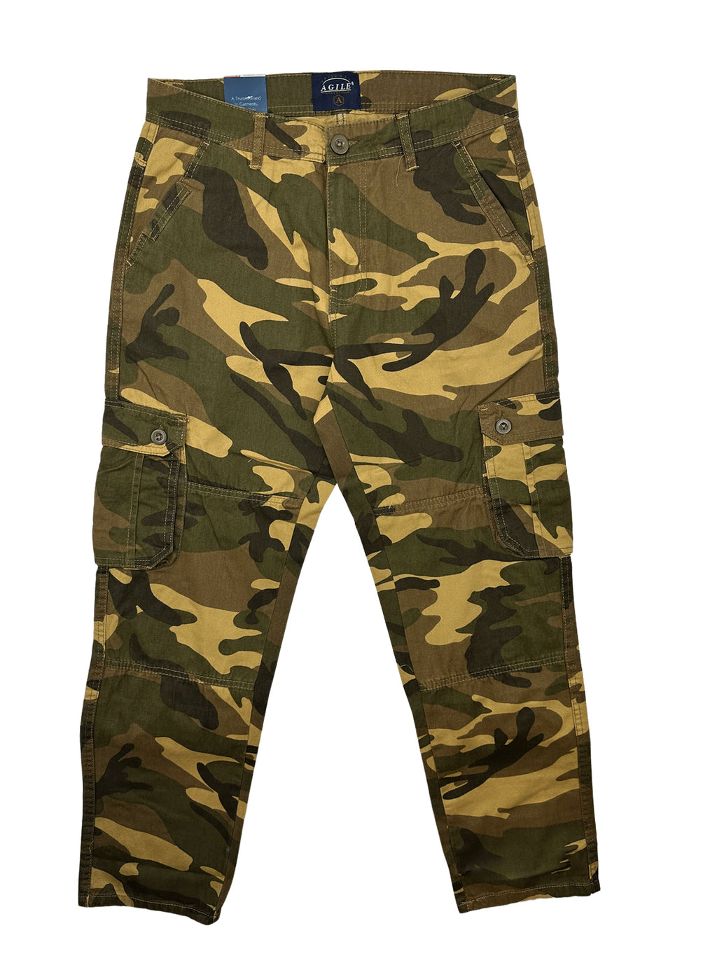 AGILE CARGO PANTS (BROWN CAMO)