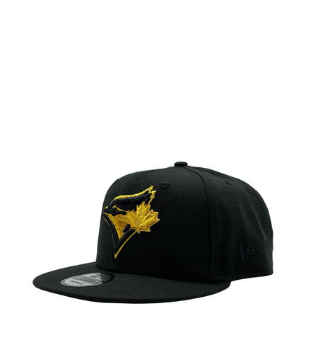 NEW ERA 9FIFTY TORONTO BLUE JAYS BLACK/GOLD SNAPBACK HAT