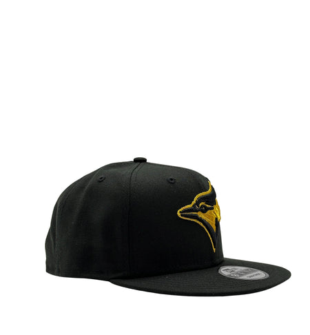 NEW ERA 9FIFTY TORONTO BLUE JAYS BLACK/GOLD SNAPBACK HAT