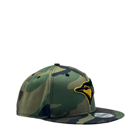 NEW ERA 9FIFTY TORJAY GREEN CAMO/GOLD CLASSIC SNAPBACK HAT