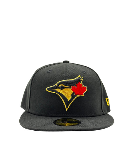 MEN'S 5950 BLUE JAYS BLACK GOLD FITTED HAT