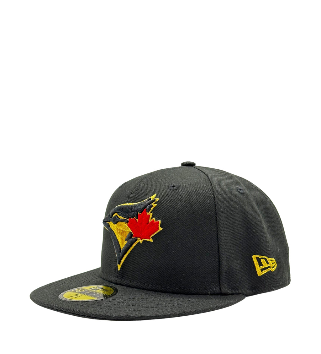 MEN'S 5950 BLUE JAYS BLACK GOLD FITTED HAT