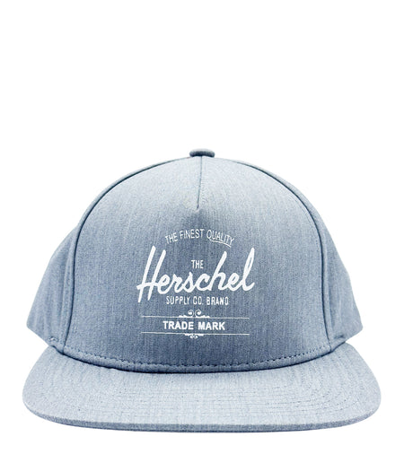 MEN'S 9FIFTY HERSCHEL SUPPLY CO. GREY CLASSIC SNAPBACK HAT